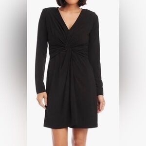 Karen Kane Black Long Sleeve Dress